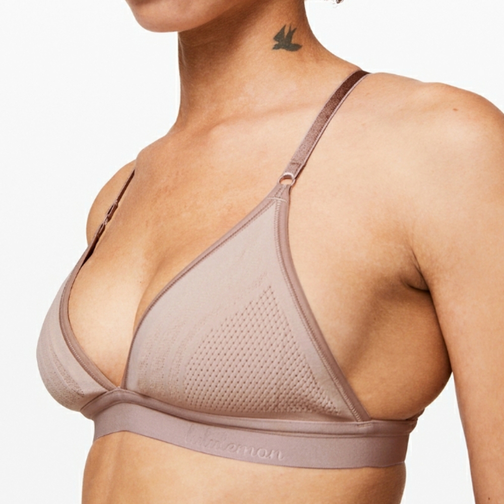 Lululemon Uncover Me Bralette, Blush color, Small